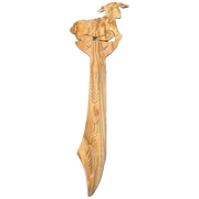 Olive Wood Lamb Letter Opener